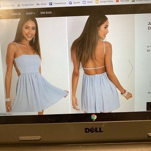 lucy in the sky janey chiffon a line dress